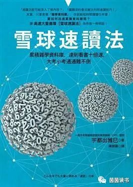 今日讀書|《雪球速讀法》：30分鐘讀完一本書