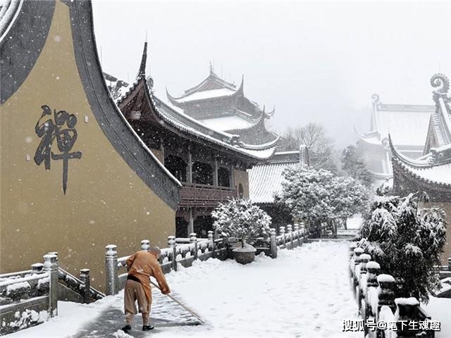 靈隱寺半稱心對聯真跡_名寺楹聯_各大名寺對聯